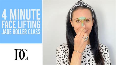 4 Minute Face Lifting Jade Roller Class .